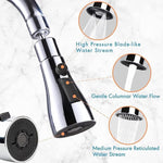 360° Rotating Tap Extender with 3 Water Flow Modes