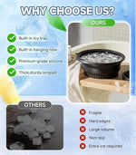 Foldable Ice Face Bowl with Built-In Ice Mold